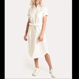 ATM | White Shirt Dress